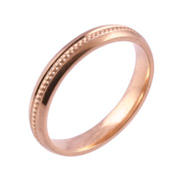 Classic Beading | Rose Gold