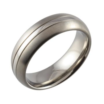 Court with Twin Grooves & Twin Finish Top Ring