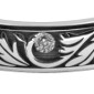 Ladies 4mm Laser Engraving & Diamonds