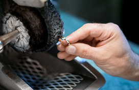 Metal Wedding Rings Finishing