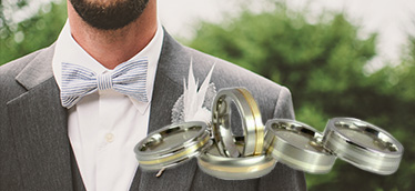 Men's Metal Wedding Rings